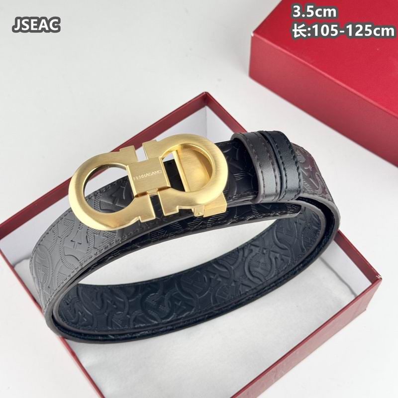 Ferragamo belt 35mmX105-125cm 8L127